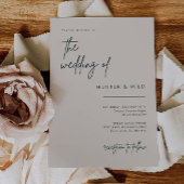 Carte de Faire-part de Faire-part de mariage de sc