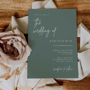 Carte de Faire-part de Faire-part de mariage de sc