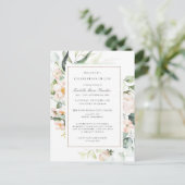 Carte de faire-part de funérailles pour la célébra (Debout devant)