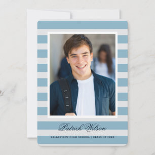 Carte de faire-part de graduation Moderne Grad