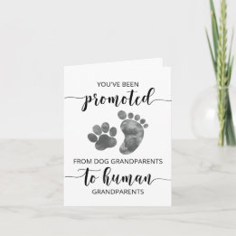 Carte de Faire-part de grossesse aux grands-parent
