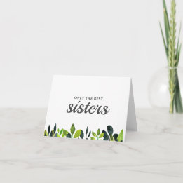 Carte de Faire-part de grossesse meilleure soeur