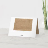 Carte de Faire-part de grossesse oncle pour frère (Dos)