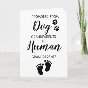 Carte de Faire-part de grossesse pour grand-parent