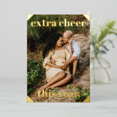 Carte de Faire-part de grossesse supplémentaire ce (Debout devant)