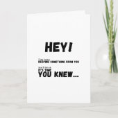 Carte de faire-part de grossesse unique à la famil (Devant)