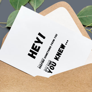 Carte de faire-part de grossesse unique à la famil