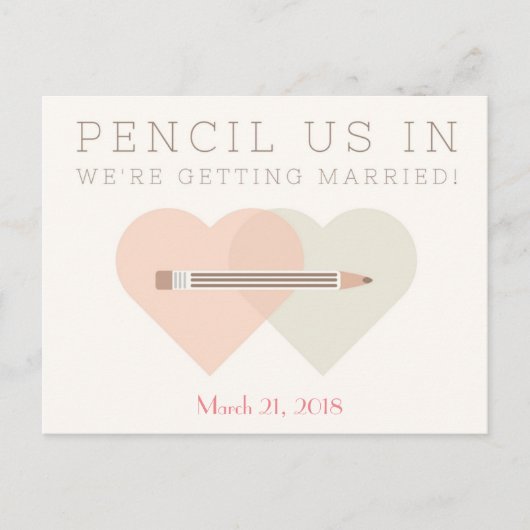 Carte de faire-part de mariage (Devant)