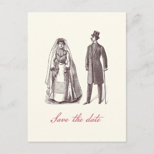 Carte de faire-part de mariage (Devant)