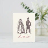 Carte de faire-part de mariage (Debout devant)