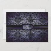 Carte de Faire-part de mariage à câbles (Devant)