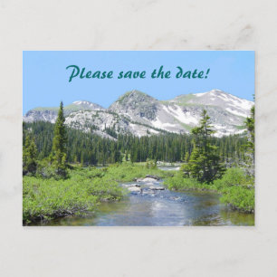 Carte de faire-part de mariage Colorado Splendor S