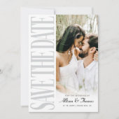 Carte de Faire-part de Mariage de date (Devant)