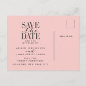 Carte de faire-part de mariage multi-photo (Dos)