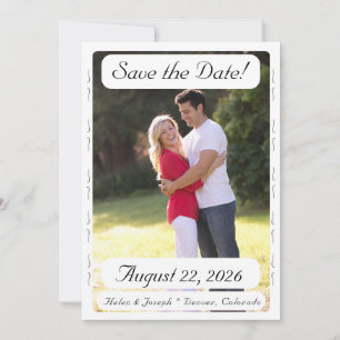 Carte de Faire-Part de Mariage Nuptial Grace