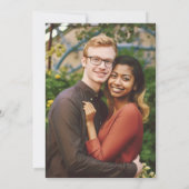 Carte de Faire-Part de Mariage Personnalisée avec (Dos)