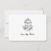 Carte de Faire-Part de Mariage Personnalisée Class (Devant)