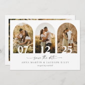 Carte de Faire-Part de Mariage Save The Date (Devant / Derrière)