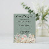 Carte de faire-part de mariage 'Save the Date' (Debout devant)