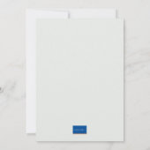 Carte de Faire-part de mariage Vignoble Feuille aq (Dos)