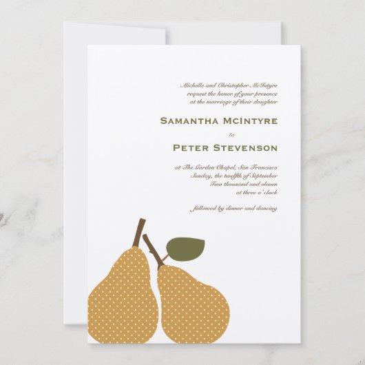 Carte de Faire-part de mariage Whimsical Perfect (Devant)