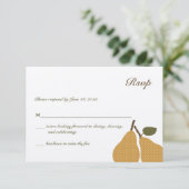 Carte de Faire-part de mariage Whimsical Perfect (Debout devant)