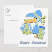 Carte de faire-part de naissance (Devant / Derrière)