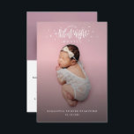 Carte de Faire-part de naissance de Noël pour bébé<br><div class="desc">Notre jolie carte de Faire-part de naissance de Noël est le mélange parfait de joie et d'humour pour annoncer la livraison la plus spéciale cette saison de Noël! Cette carte créative a pour double objectif de diffuser la joie des fêtes et de partager vos nouvelles passionnantes avec votre famille et...</div>