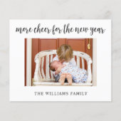 Carte de Faire-part de naissance du budget pour bé (Devant)