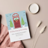 Carte de Faire-part de Noël de vacances