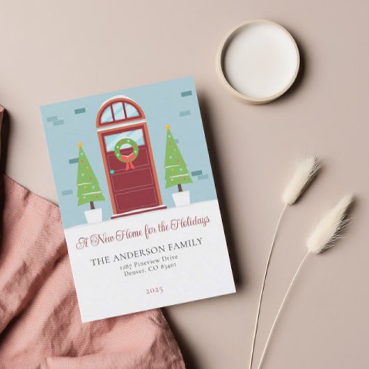 Carte de Faire-part de Noël de vacances