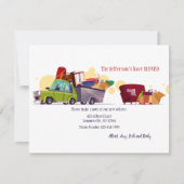 Carte de Faire-part déplacée (Devant)