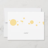 Carte de Faire-part déplacée (Dos)