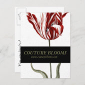 Carte de Faire-part d'ouverture d'entreprise Coutu (Devant / Derrière)