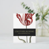 Carte de Faire-part d'ouverture d'entreprise Coutu (Debout devant)