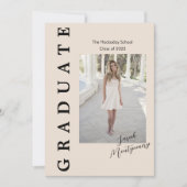 Carte de Faire-part Edge 5 (Devant)