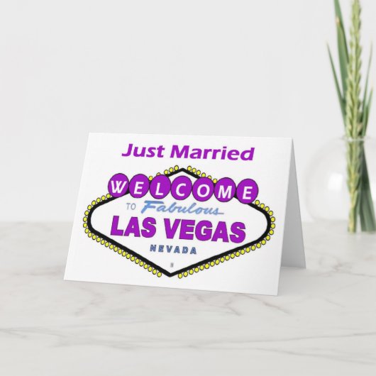 Carte de Faire-part Las Vegas (Devant)