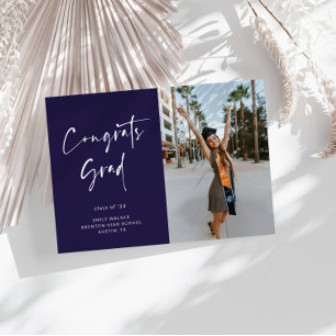 Carte de Faire-part manuscrite de graduation de sc