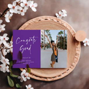 Carte de Faire-part manuscrite de graduation de sc