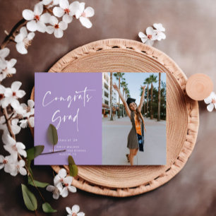 Carte de Faire-part manuscrite de graduation de sc