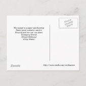 Carte de Faire-part mobile (Dos)