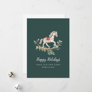 Carte de faire-part mobile de Noël moderne