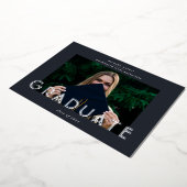 carte de faire-part moderne script (Rotation)