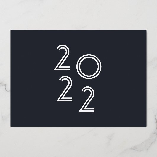 carte de faire-part moderne script (Verso)