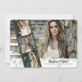 Carte de Faire-part photo Star Grad Filmstrip (Devant)