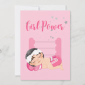 Carte de Faire-part pour bébé (Devant)