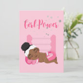 Carte de Faire-part pour bébé (Debout devant)