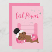 Carte de Faire-part pour bébé (Devant / Derrière)