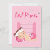 Carte de Faire-part pour bébé (Devant)