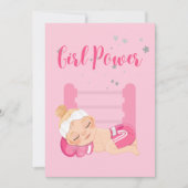 Carte de Faire-part pour bébé (Devant)